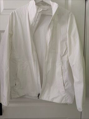 lululemon athletica White Lightweight Zip Jacket